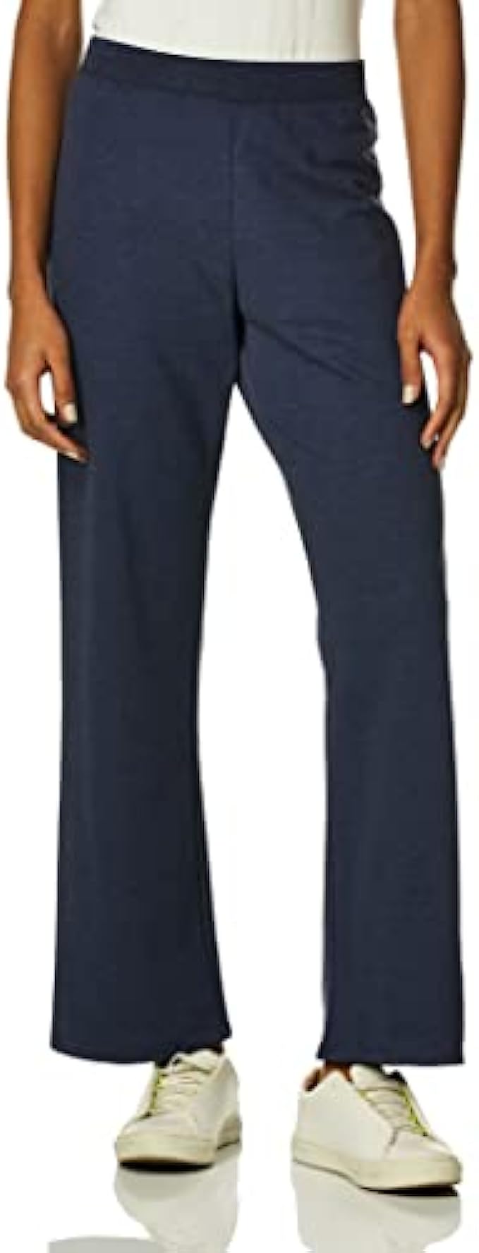 Hanes Women&#039;s EcoSmart Petite Open Bottom Leg Sweatpants