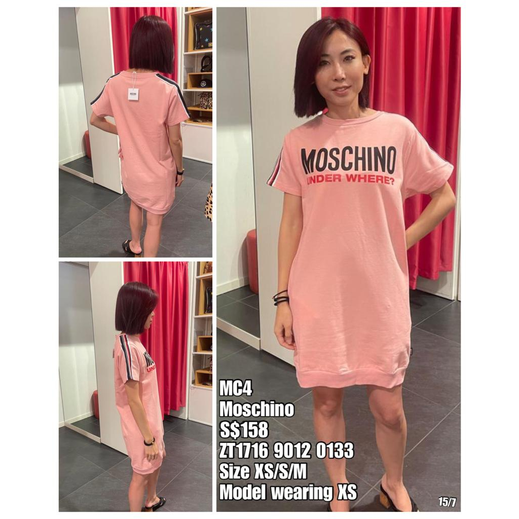 PRE-ORDER MC4 MOSCHINO ZT1716 9012 0133 DRESS