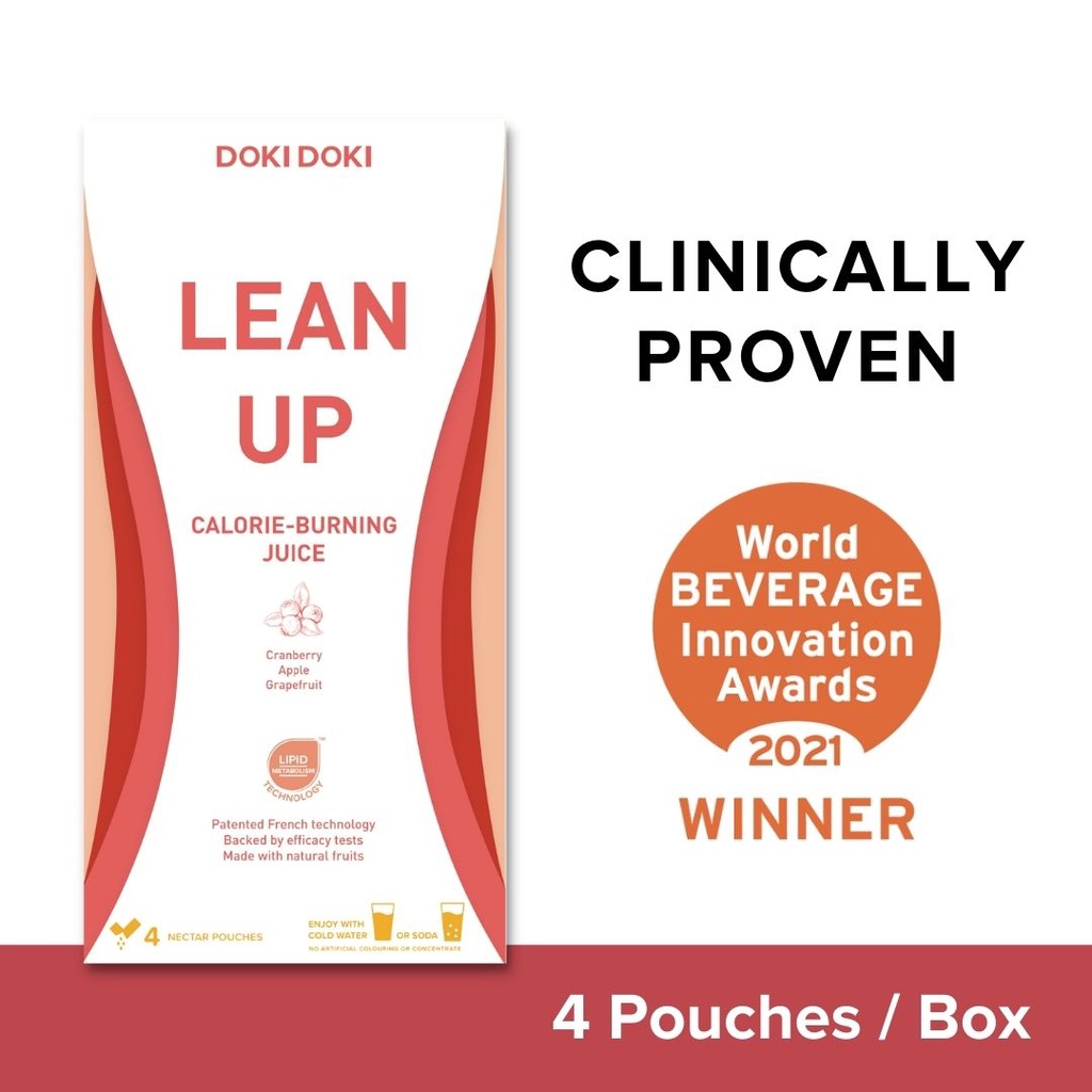 Doki Doki Lean Up Calorie Burning Juice for Weight Loss 5 Flavours Calamansi Pomelo - Authentic Local Ready Stock